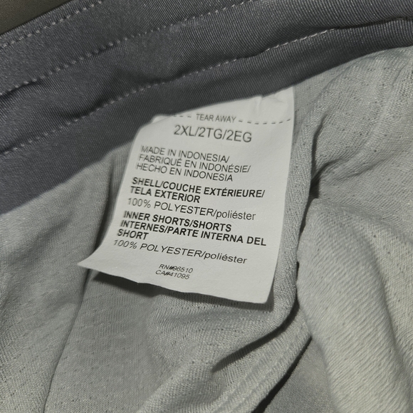 Underarmour 2xl Workout Shorts Gray - Picture 7 of 10